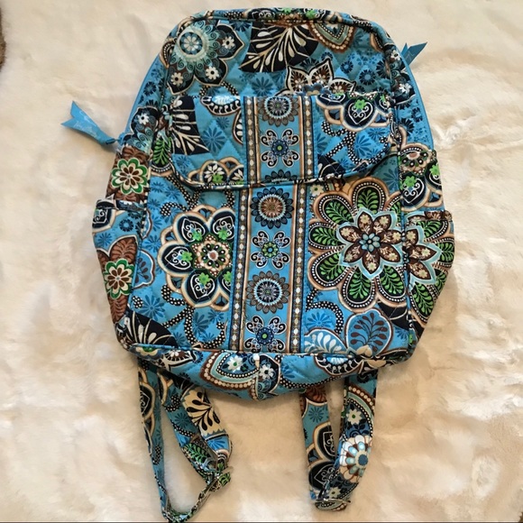 Vera Bradley Floral Backpack - Picture 1 of 3